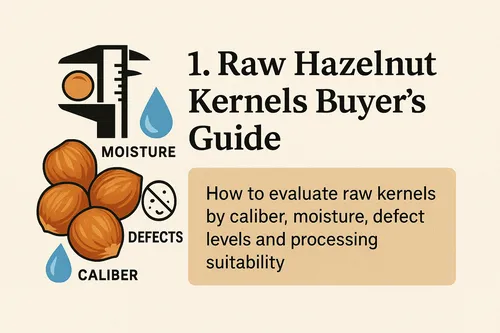 Raw Hazelnut Kernels Buyer’s Guide