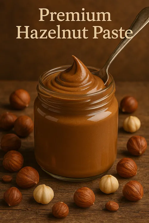 Premium hazelnut paste